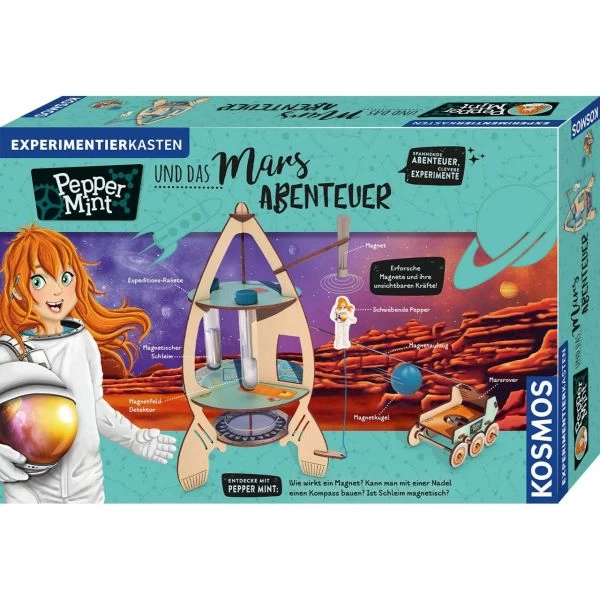 KOSMOS 606077 - Experimentierkasten - Pepper Mint Und Das Mars-Abenteuer