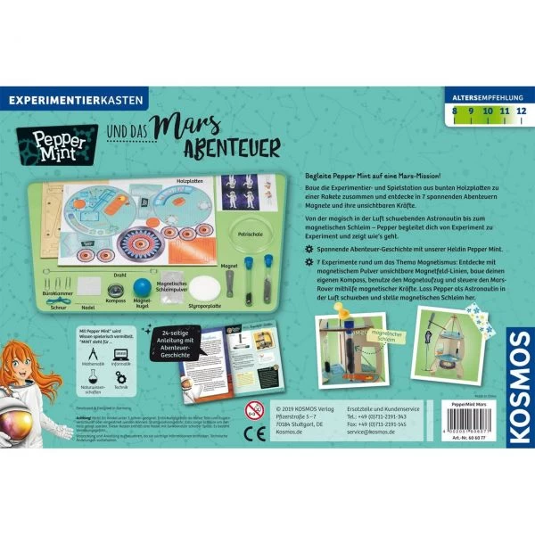 KOSMOS 606077 - Experimentierkasten - Pepper Mint Und Das Mars-Abenteuer â Bild 2