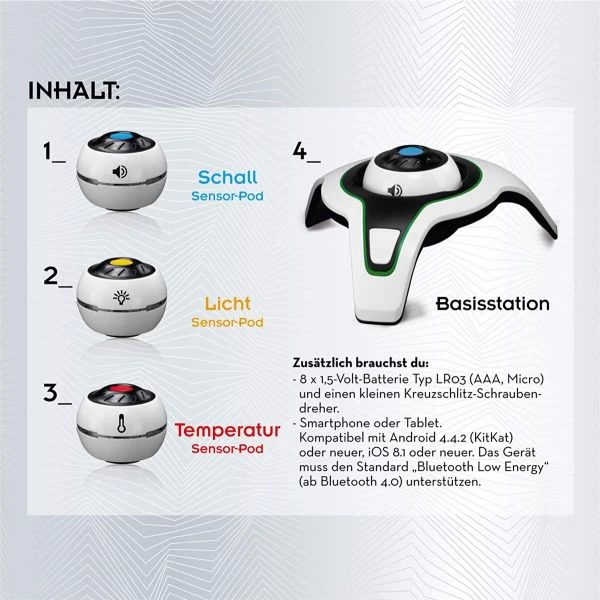 KOSMOS 620486 - Experimentierkasten - Monster Maker, Senso Monster Lab – Bild 3