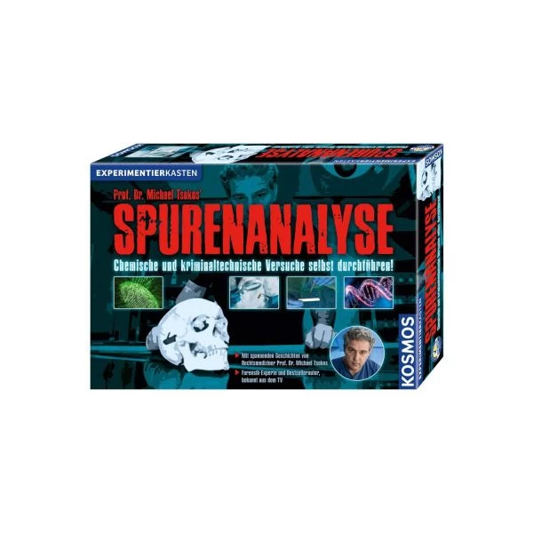 KOSMOS 642129 - Expermimentierkasten - Spurenanalyse