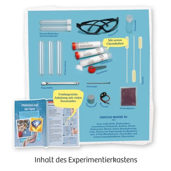 KOSMOS 642136 - Experimentierkasten - Chemielabor C500 – Bild 2