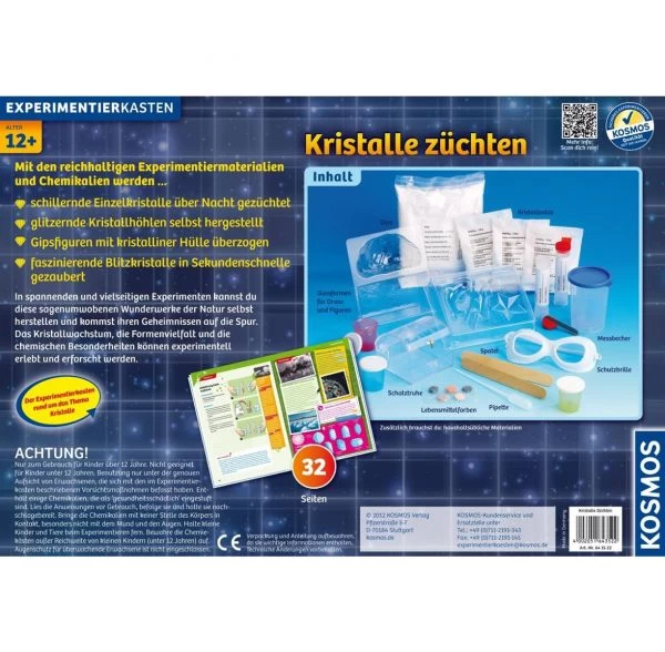 KOSMOS 643522 - Experimentierkasten - Kristalle Züchten – Bild 2