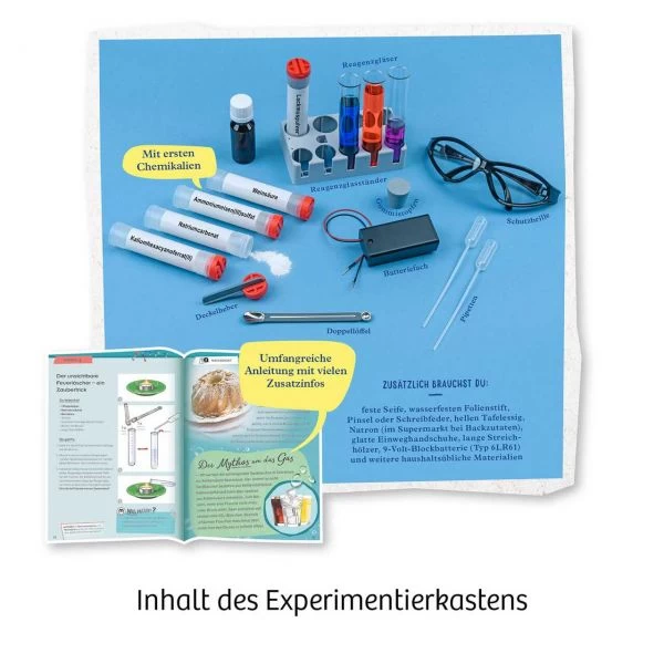 KOSMOS 645571 - Experimentierkasten - Chemielabor C500 – Bild 3