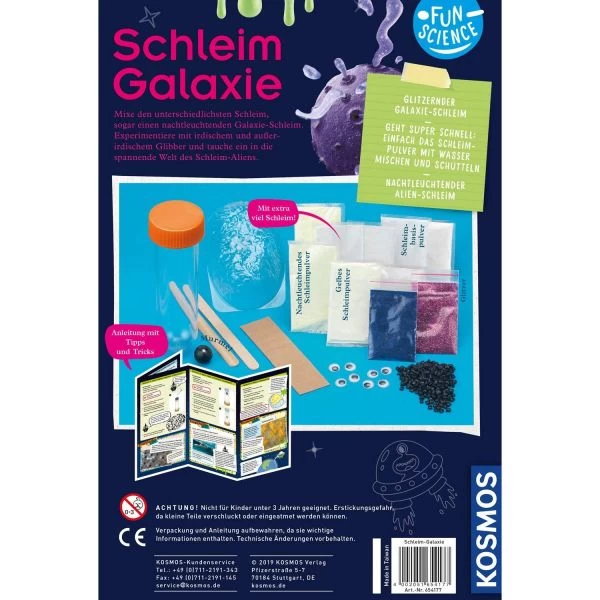 KOSMOS 654177 - Experimentierkasten - Fun Science, Schleim-Galaxie – Bild 2