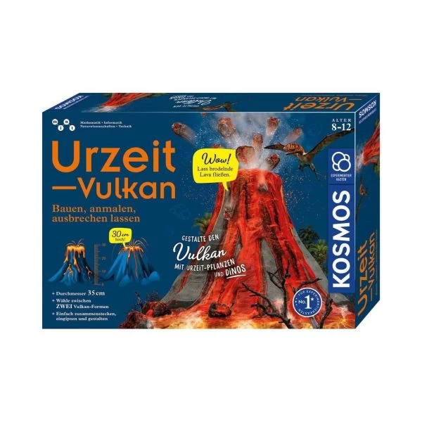 KOSMOS 671525 - Experimentierkasten - Urzeit-Vulkan