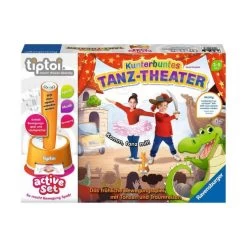 RAVENSBURGER 00073 - Tiptoi® - Active Set, Kunterbuntes Tanz-Theater