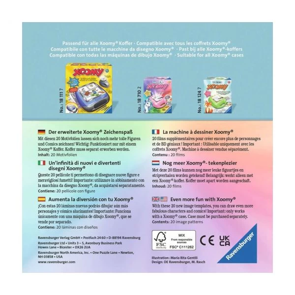 RAVENSBURGER 18134 - XOOMY® - Erweiterungsset Unicorn – Bild 2