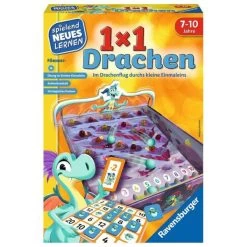 RAVENSBURGER 24976 - Lernspiel - 1x1 Drachen