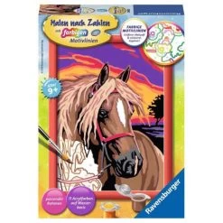 RAVENSBURGER 28028 - Malen Nach Zahlen - Pferdetraum