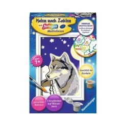 RAVENSBURGER 28773 - Malen Nach Zahlen - Wolfsportrait