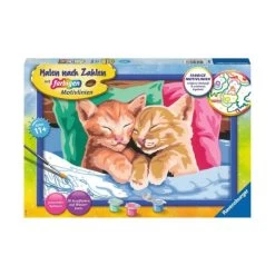 RAVENSBURGER 28986 - Malen Nach Zahlen - Verschmuste Kätzchen