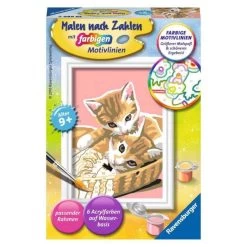 RAVENSBURGER 29686 - Malen Nach Zahlen - Katzenbabys