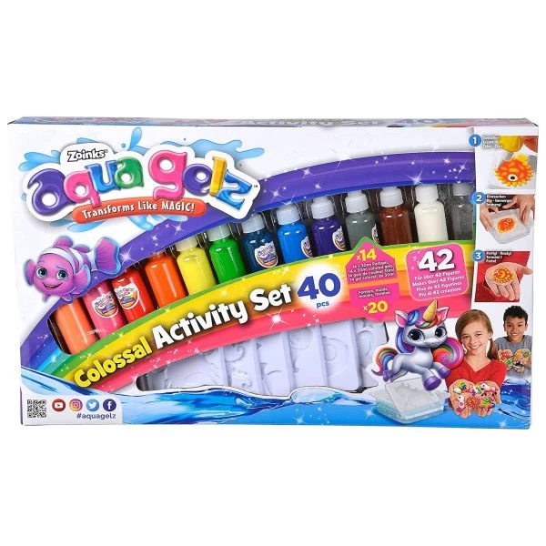 SIMBA 106322499 - Aqua Gelz - Colossal Activity Kreativ Bastelset