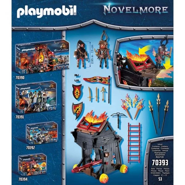 PLAYMOBIL 70393 - Novelmore - Burnham Raiders Feuerrammbock â Bild 2