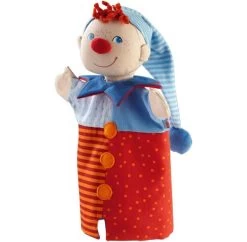 HABA 2180 - Handpuppe - Kasper, Rot/blau, 26 Cm