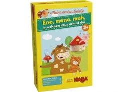 HABA 301855 - Meine Ersten Spiele - Ene, Mene, Muh, In Welchem Haus Wohnst Du?