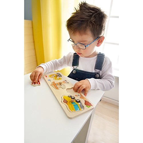 HABA 301943 - Greifpuzzle - Auf Der Baustelle – Bild 2