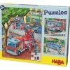 HABA 302759 - Puzzle - Polizei, Feuerwehr Und Co.