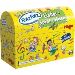 HABA 303035 - Lernspiel - Ratz-Fatz - Lieder-Spiel-Kiste