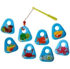 HABA 303606 - Badewannenspiel - Angelset, 8tlg