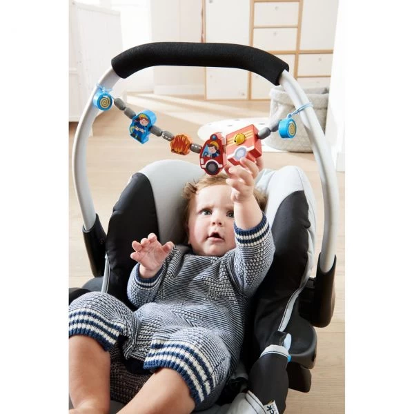 HABA 304633 - Kinderwagenkette - Feuerwehrauto – Bild 2