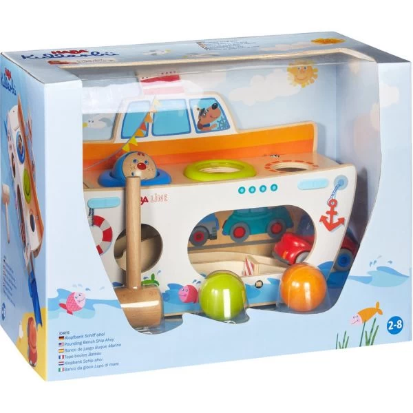 HABA 304816 - Kullerbü - Klopfbank Schiff Ahoi