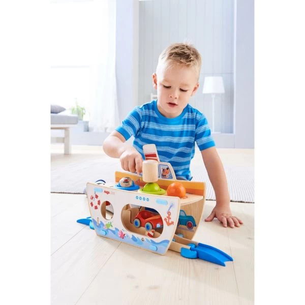 HABA 304816 - Kullerbü - Klopfbank Schiff Ahoi – Bild 3