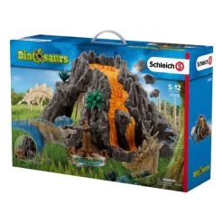 SCHLEICH 42305 - Dinosaurs - Riesenvulkan Mit T-Rex