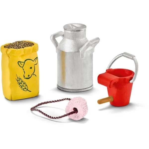 SCHLEICH 42291 - Farm World - Futter Für Kuh Und Kälbchen