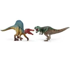 SCHLEICH 41455 - Dinosaurs - Spinosaurus Und T-Rex Im Set