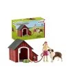 SCHLEICH 42376 - Farm World - Hundehütte