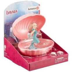 SCHLEICH 70564 - Bayala - Meerjungfrau Mit Baby-Robbe In Muschel