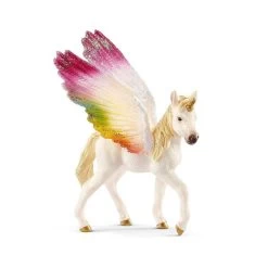 SCHLEICH 70577 - Bayala - Geflügeltes Regenbogeneinhorn, Fohlen