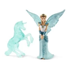 SCHLEICH 70587 - Bayala MOVIE - Eyela Mit Einhorn Eisskulptur