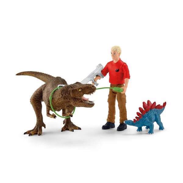 SCHLEICH 41465 - Dinosaurs - Tyrannosaurus Rex Angriff – Bild 3