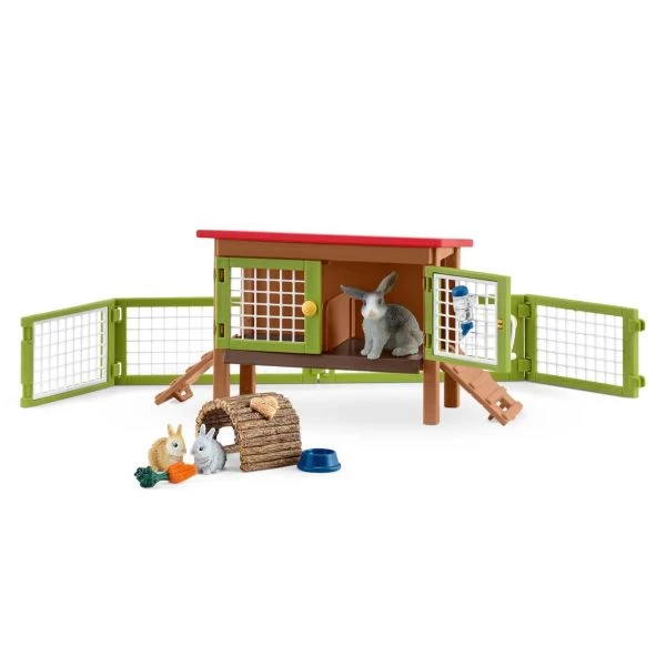 SCHLEICH 42420 - Farm World - Kaninchenstall – Bild 2