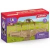 SCHLEICH 42434 - Horse Club - Pferdekoppel Mit Eingangstor