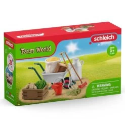 SCHLEICH 42610 - Farm World - Stallpflege Zubehör