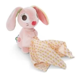 NICI 48039 - My First NICI - Schmusetier Hase Hopsali Mit Mulltuch