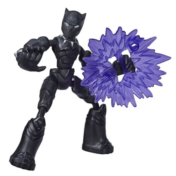 HASBRO E7868 - Marvel Avengers - Bend & Flex, BLACK PANTHER – Bild 2