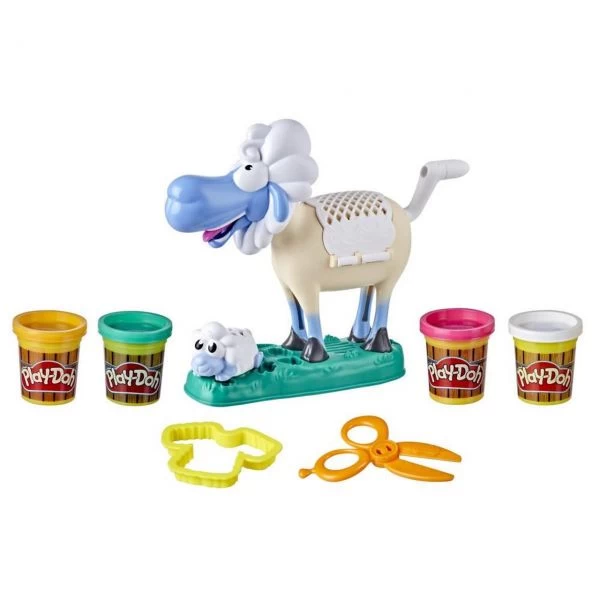 HASBRO E7773 - Play-Doh Animal Crew - Sherrie Mama Wollschaf – Bild 2
