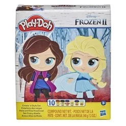 HASBRO E9098 - Play-Doh - Disney Die Eiskönigin 2, Anna Und Elsa Kreativset