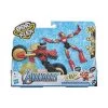 HASBRO F0244 - Marvel Bend And Flex - Flex Rider Iron Man Mit 2-in-1 Motorrad