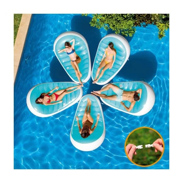 INTEX 56869EU - Luftmatratze - Petal Lounge, 193cm – Bild 3