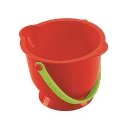HAPE E8192 - Sandspielzeug - Kleiner Eimer, Rot