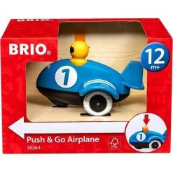 BRIO 30264 - Babyspielzeug - Push & Go Flugzeug