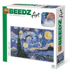 SES 06005 - Beedz Bügelperlen-Sets - Van Gogh, Sternennacht