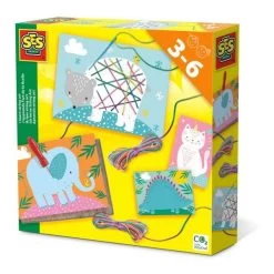 SES 14642 - Kreativspielzeug - Ich Lerne String Art