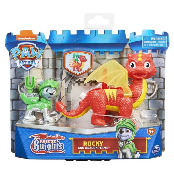 Spin Master 41469 - Paw Patrol Rescue Knights - Hero Figuren Rocky